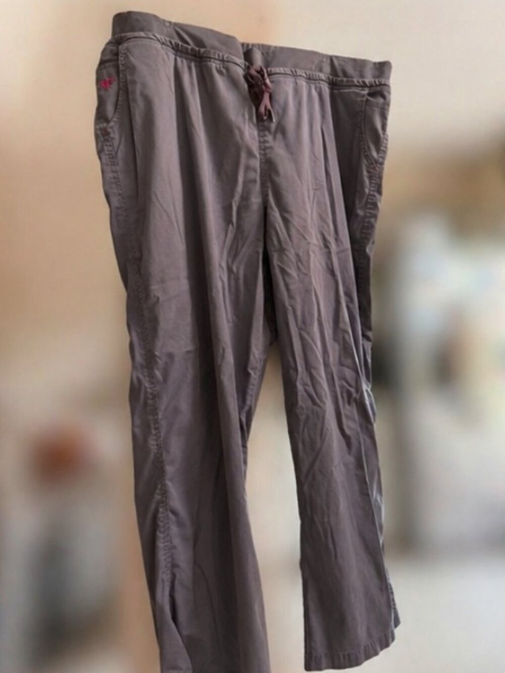 Women’s Gray Scrub Pants 2XL